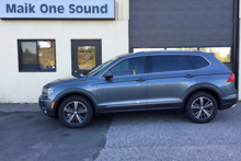 2019 VW Tiguan with professional window tint in North Bay